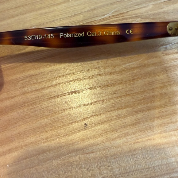 Walter Hill MARSON Polarized Sunglasses Unisex Tortoise Shell RARE - UNISEX - Picture 5 of 7